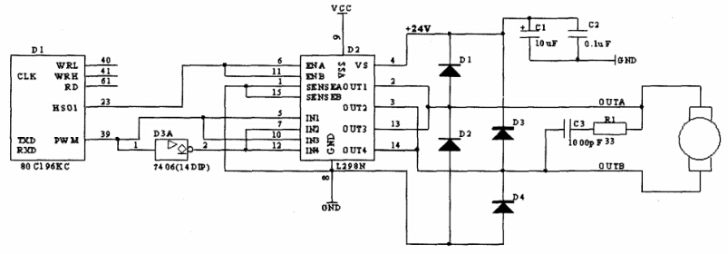 驅動硬件電路圖