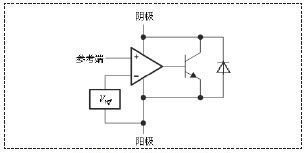TL431等效功能示意圖 TL431等效功能示意圖