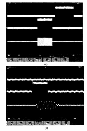 時寬為80μs以及0.2μs的信號 時寬為80μs以及0.2μs的信號