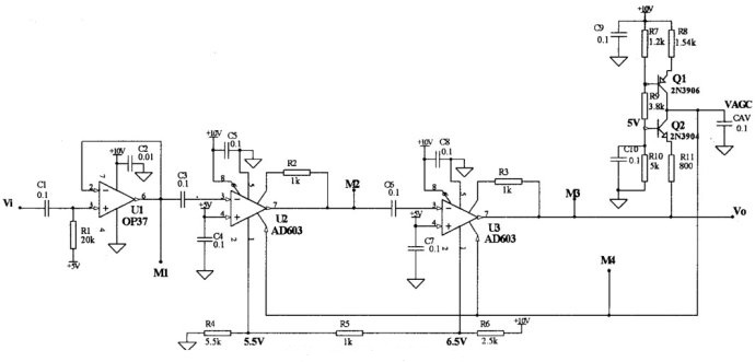 AD603典型應(yīng)用電路 AD603典型應(yīng)用電路