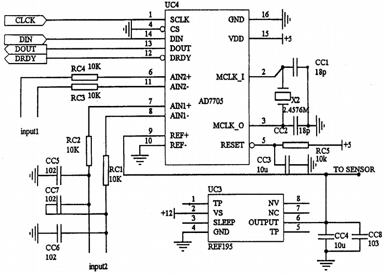 氣象探測儀電路圖 氣象探測儀電路圖