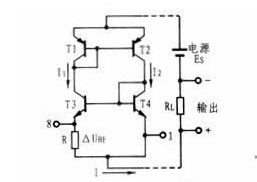 感溫部分的核心電路 感溫部分的核心電路