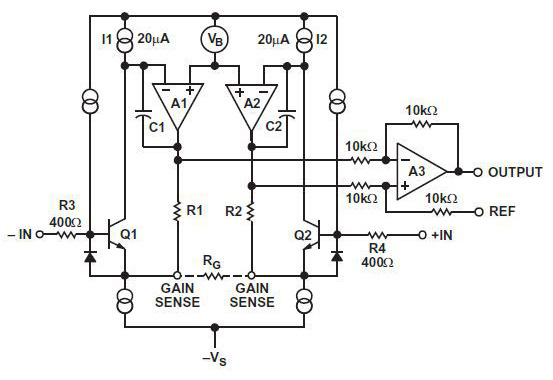 AD620原理示意圖