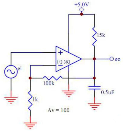 低頻運算放大器電路圖 低頻運算放大器電路圖